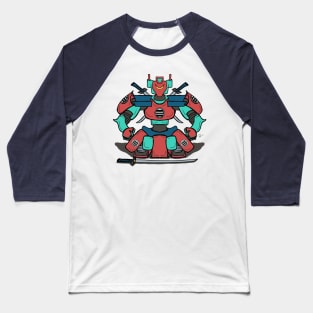 Samurai bot Baseball T-Shirt